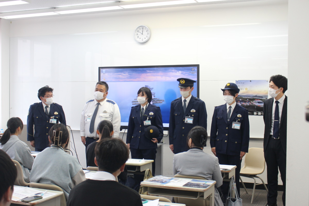 11月16日(土) 高校生向け「山口県警察セミナー」を行いました✨